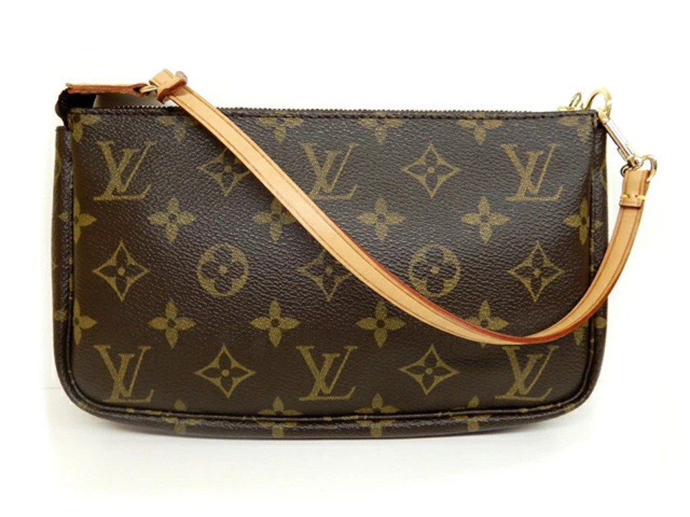 LOUIS VUITTON Bag Pochette Accessoires Pouch Clutch handle Monogram